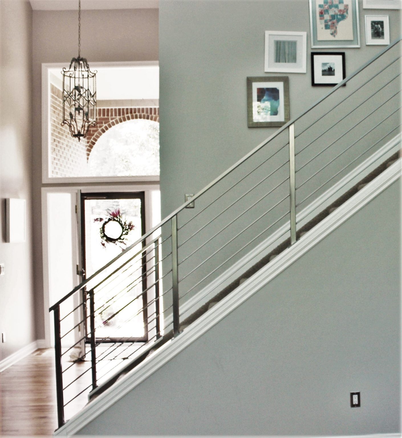 Horizontal Railing in Stainless Steel Great Lakes Metal Fabrication