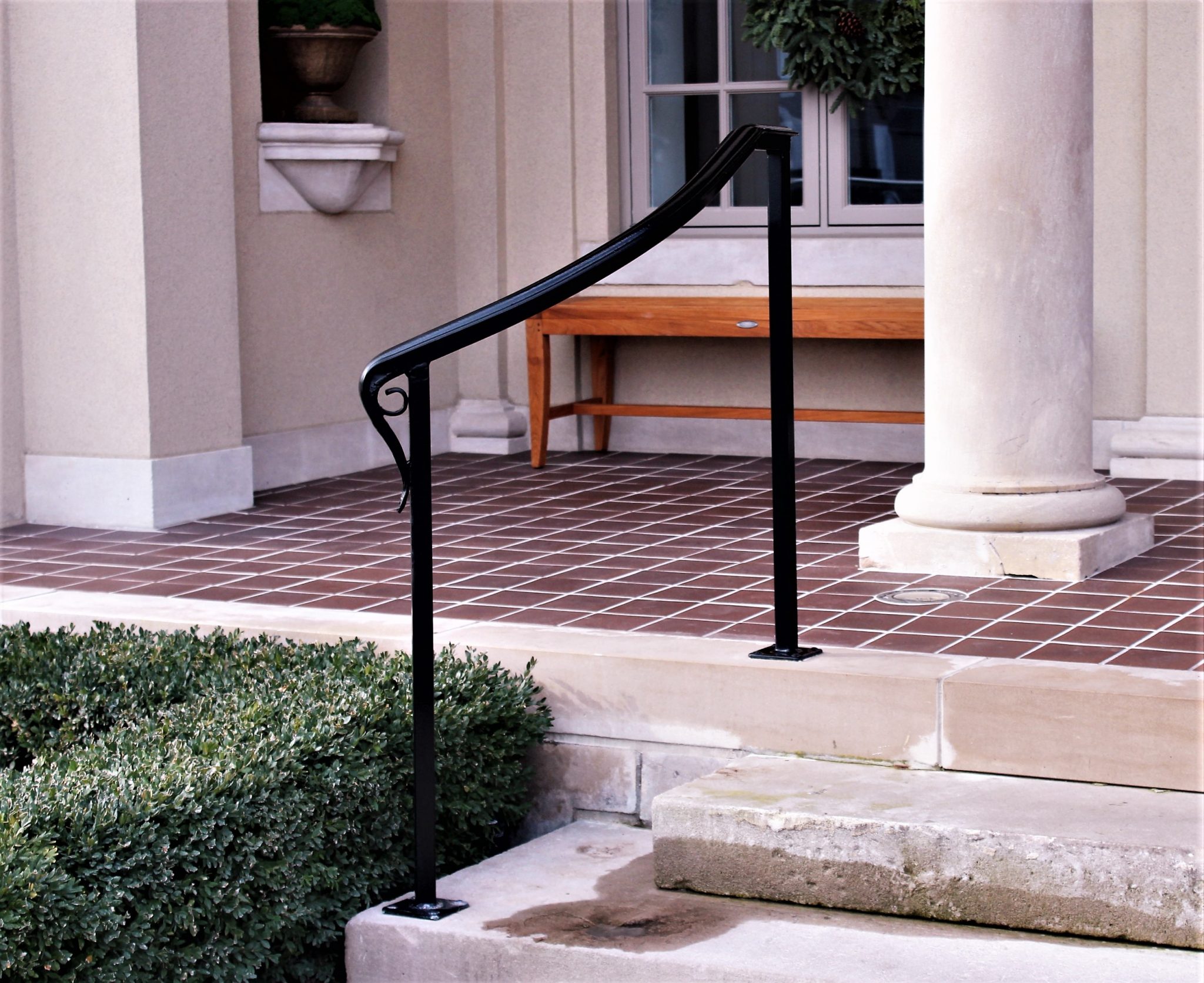 Boutique Restaurant ADA Ramp Rails - Great Lakes Metal Fabrication