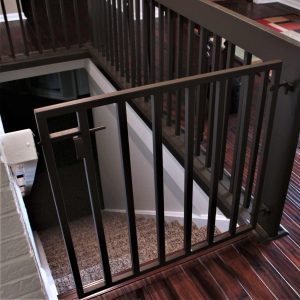baby gate for iron railing