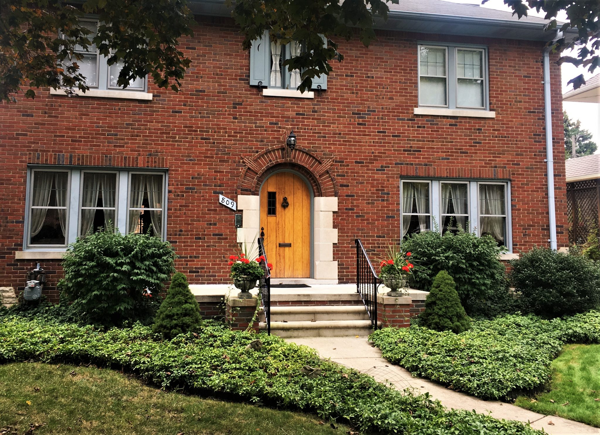 Porch Rails with Twisted Pickets Great Lakes Metal Fabrication