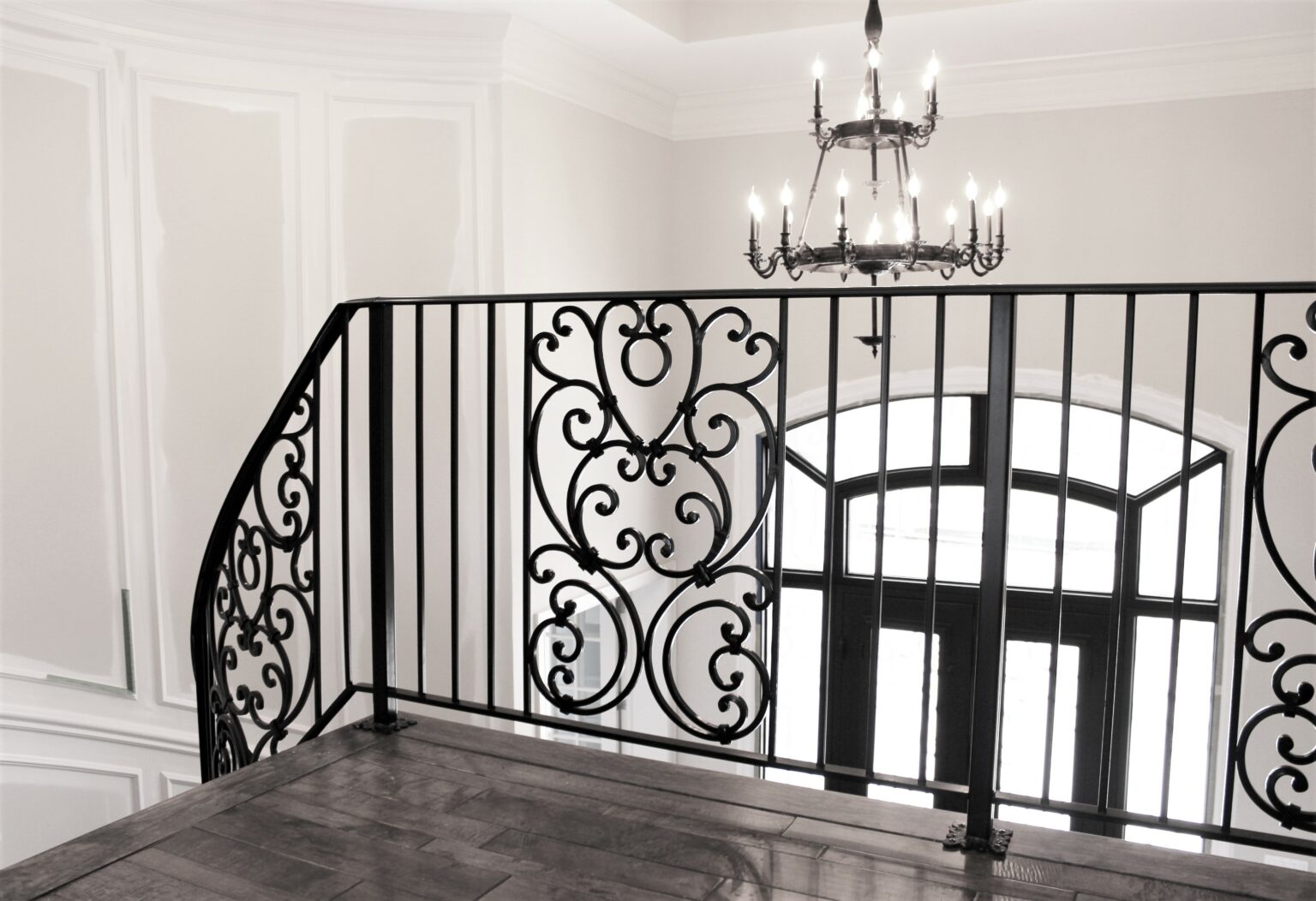 Tuscan Scroll Railing - Great Lakes Metal Fabrication