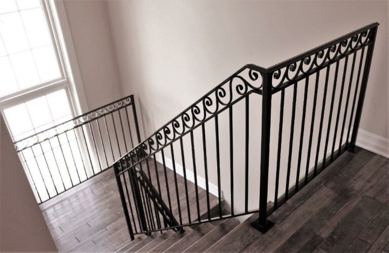 Tuscan Scroll Railing - Great Lakes Metal Fabrication