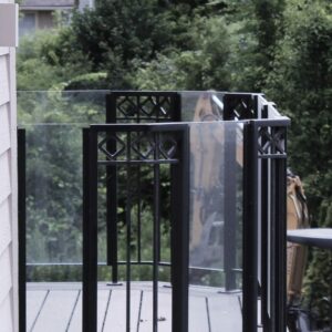 Glass Railing at Lakehouse
