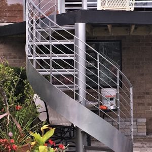 Spiral stairs
